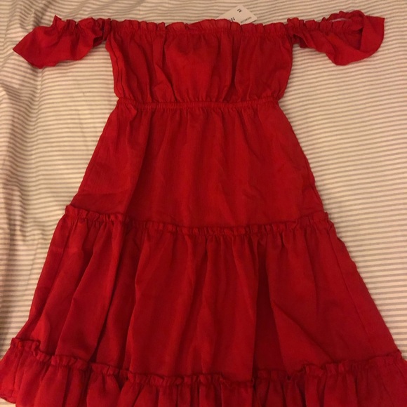 NWT red dress super beautiful! - Picture 5 of 5